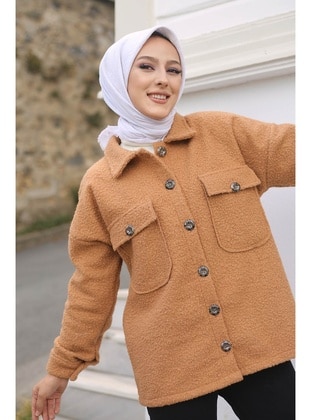 İmaj Butik Camel Jacket