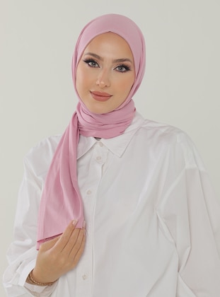 Luxury Combed Cotton Shawl Candy Pink