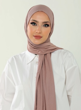 Luxury Combed Cotton Shawl Dry Lavender