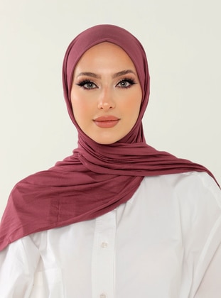 Luxury Combed Cotton Shawl Orchid