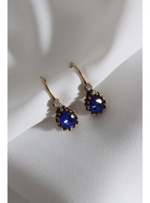 Süspüs Accessories Navy Blue Earring