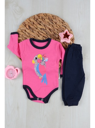 IRK LEMOON Fuchsia Baby Bodysuits