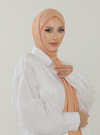 Jersey Shawl Salmon