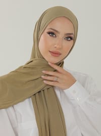 Jersey Shawl Olive Green