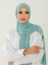 Jersey Shawl Turquoise