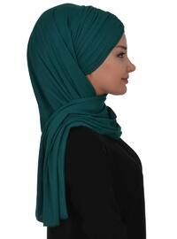 Drawstring Practical Combed Cotton Shawl,Cps 44 Green