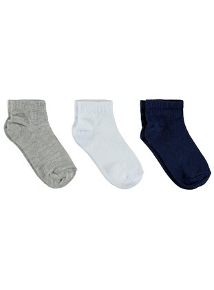 Civil Navy Blue Boys` Socks