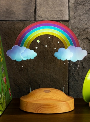 Nursery Room Night Light, Rainbow Bedside Lamp, Colour Changing Light, Room Decor Girl, Best Birthday Gift Child