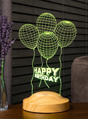 Balloon 3D Led Light, Balloon Lamp For Best Friend, Night light, Engraved Gift for Birthday, Gift For Her and Him