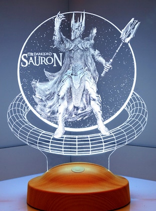 Sauron Lord of the Rings Gift, The Lord of the Rings Fan`s Gift 3D Led Lamp