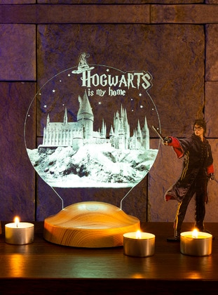 Harry Potter Gift Hogwarts, Hogwarts Symbol Gift, Birthday Gift Decorative LED Lamp