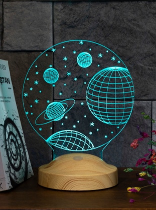 Space Gifts For Kids, Gift For Him, Space Themed Nursery Room Decor, Little Boys Room Decor Led Lamp, Bedside Lamp 