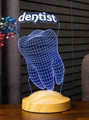 Dentist Tooth 3D Led Lamp, For Dentist Graduation Gift, Future Dentist, Night Light,   Gift, Desk Lamp
