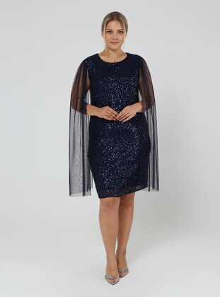 Asee`s Navy Blue Evening Dresses