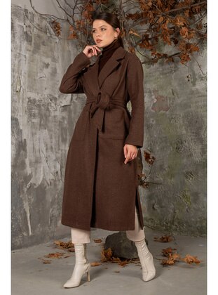 Melike Tatar Brown Coat