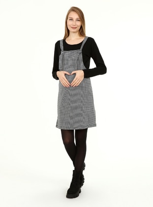 Luvmabelly Gray Maternity Dress