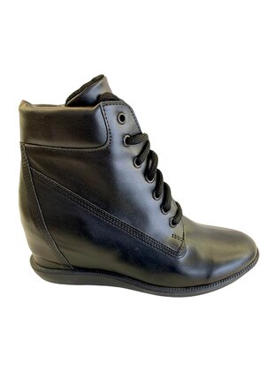 Black - Boot - Flat Shoes - Crash