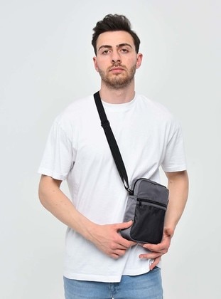 Icone Gray Belt Bags