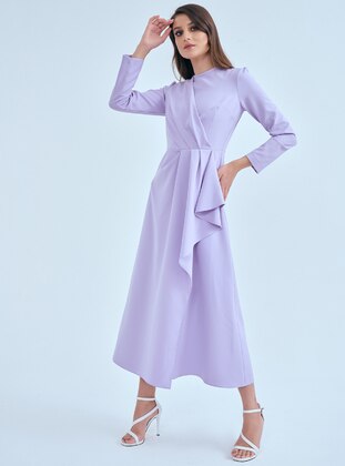 Al Tatari Lilac Modest Dress