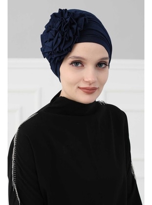 Rose Combed Combed Cotton Undercap,B 21 Navy Blue