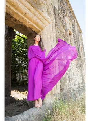 Purple - Jumpsuit - Melike Tatar