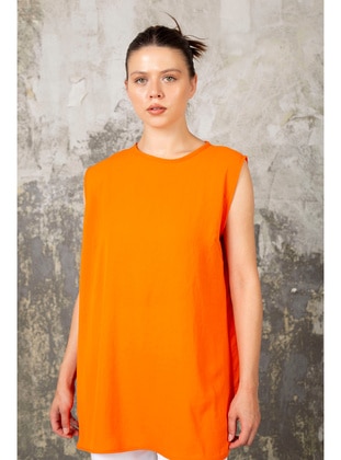 Orange - Tunic - Melike Tatar