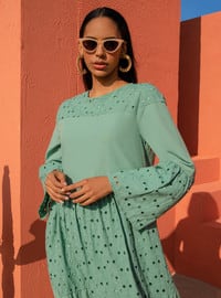 Green Almon - Modest Dress