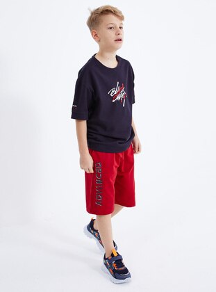 Red - Boys` Shorts - Tommy Life