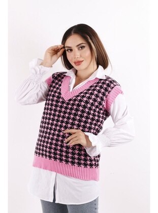 Multi - Knit Sweater - Maymara