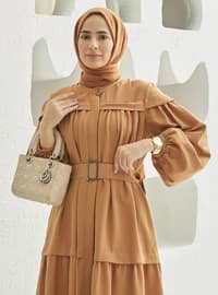  Camel Modest Dress
