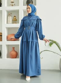  Indigo Modest Dress