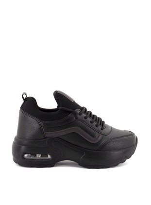 Black - Sport - Sports Shoes - Ayakkabı Fuarı