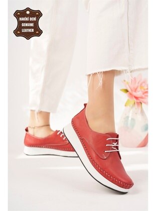 Ayakkabı Fuarı Red Casual Shoes