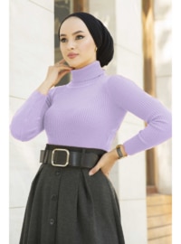  Lilac Knit Sweaters