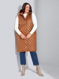 Plus Size Quilted Vest Taba