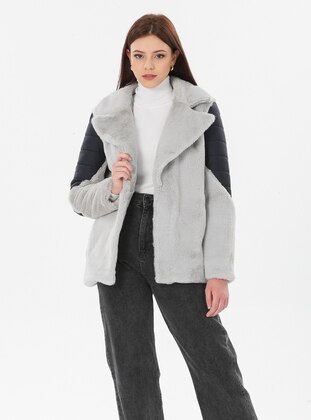 Trend Studio İstanbul Gray Puffer Jackets