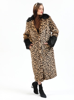 Trend Studio İstanbul Leopard Coat