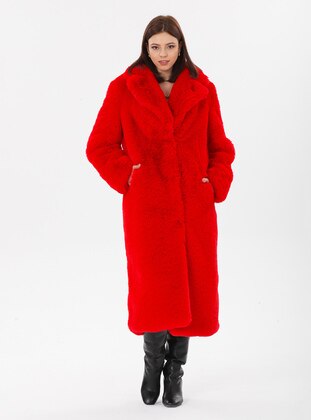 Trend Studio İstanbul Red Coat