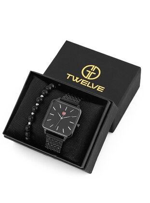Twelve Black Watches