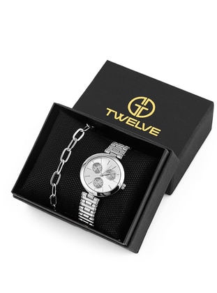 Twelve Silver tone Watches