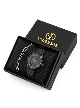 Twelve Black Watches