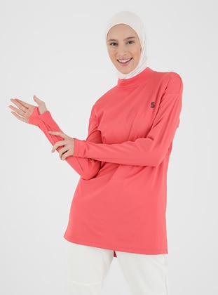 Saye Active Pink Tracksuit Tops