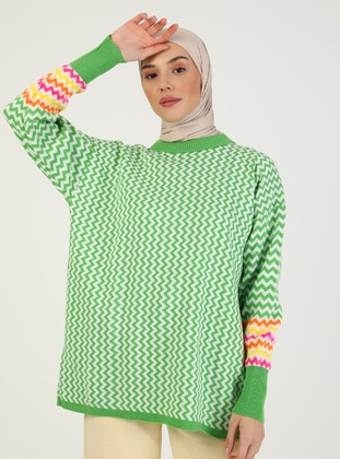 Vav Green Knit Tunics