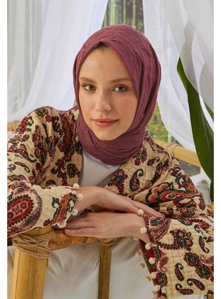 حجاب بامبو - زهري - FRESHSCARFS