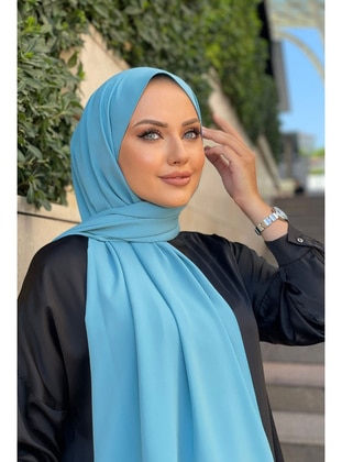 Turquoise Medina Silk Shawl