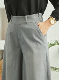 Pants Jeans Skirt Gray