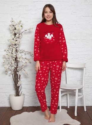 Tampap Red Pyjama Set