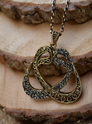 Stoneage Bronze Necklace