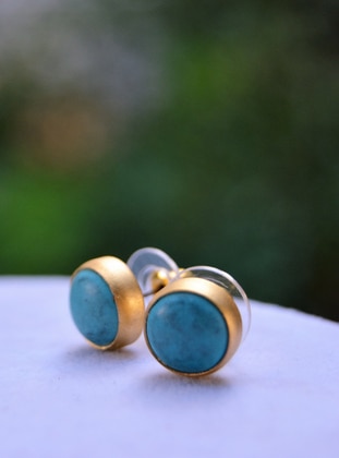 Stoneage Turquoise Earring