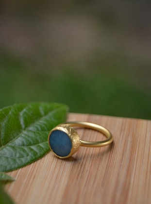 Stoneage Blue Ring